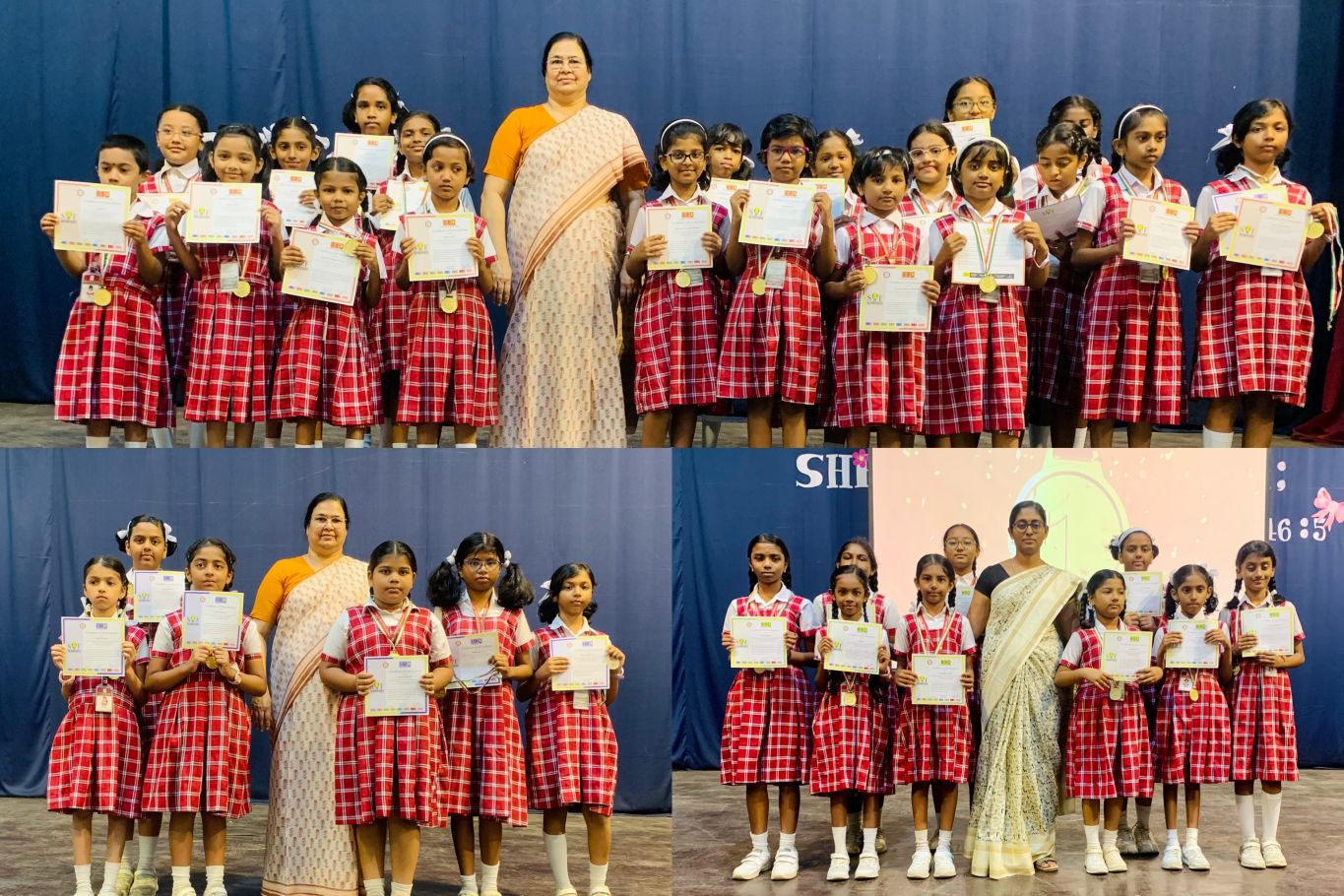 Distribution of Olympiad Medals and Certificates